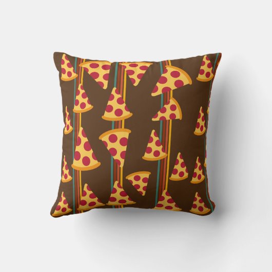 ピザパターン クッション (裏面)
