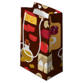 ピザパターン スモールペーパーバッグ (正面アングル)