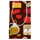 ピザパターン スモールペーパーバッグ (正面)