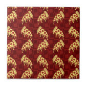 ピザパターン タイル (正面)