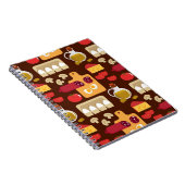 ピザパターン ノートブック (右側)