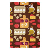 ピザパターン ミニクリップボード (裏面)