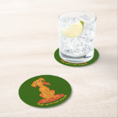 ピザパピー ラウンドペーパーコースター (インサイチュ)