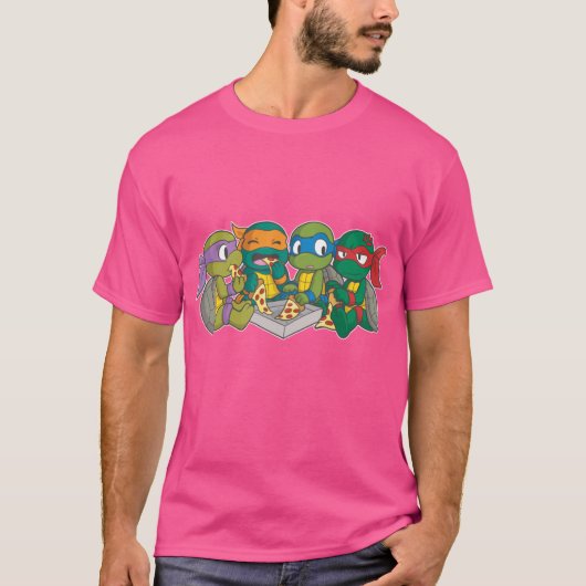 ピザパーティーのギフト Tシャツ (正面)