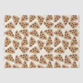 ピザパーティーをテーマにしたティッシュペーパー 薄葉紙 (正面)