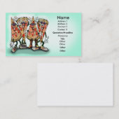 ピザパーティーカード 名刺 (正面/裏面)