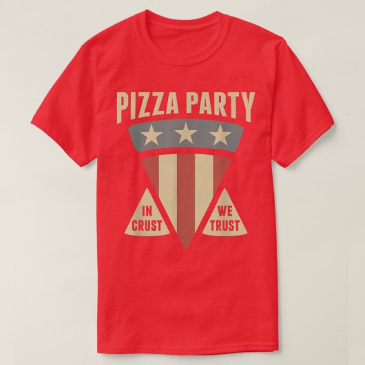 ピザパーティーギフト22254226 Tシャツ (デザイン正面)