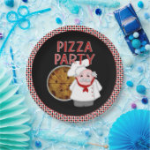 ピザパーティースタイル2 -紙パーティープレート ペーパープレート (パーティー)