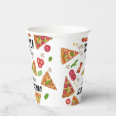 ピザパーティーテーマ子供の誕生日パーティー 紙コップ (右)