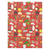 ピザパーティートッピングイタリアンフードピッツェリアパイ テーブルクロス (正面)