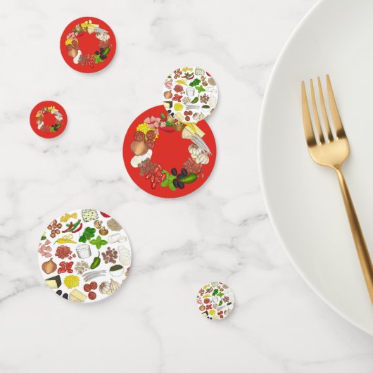 ピザパーティートッピングイタリアンレストランピッツェリア コンフェッティ (グループ)