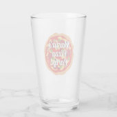 ピザパーティードリンクグラカスタムスと文字 タンブラーグラス (裏面)