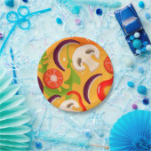 ピザパーティーピザのディナーピクニック ペーパープレート (パーティー)