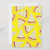 ピザパーティームシュロムピザ 招待状 (裏面)