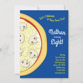 ピザパーティームシュロムピザ 招待状