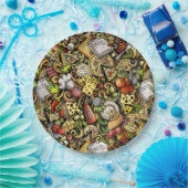 ピザパーティー紙プレート ペーパープレート (パーティー)