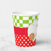 ピザパーティー誕生日パーティー 紙コップ (右)