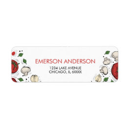 ピザパーティー誕生日住所 シール