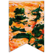 ピザパーティー誕生日国旗のバナー バンティングフラッグ (第1の旗)