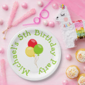 ピザパーティー誕生日 ペーパープレート (パーティー)