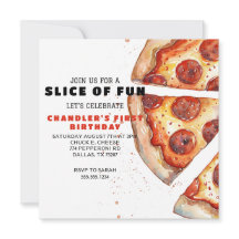 ピザパーティー誕生日