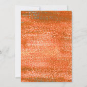 ピザパーティー赤ちゃんお洒落シャワーカジュアルスライス 招待状 (裏面)