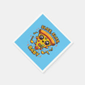 ピザパーティー おもしろい スタンダードカクテルナプキン (角)