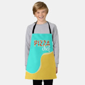 ピザパーティー エプロン (着用した状態)
