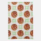 ピザパーティー キッチンタオル (縦)