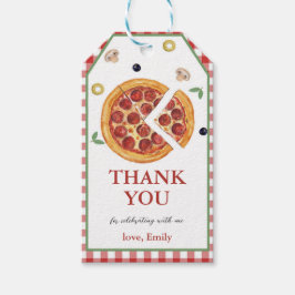 ピザパーティー スライス オブ ファン ギフトタグ