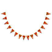 ピザパーティー バンティングフラッグ (全)