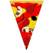 ピザパーティー バンティングフラッグ (第3の旗)