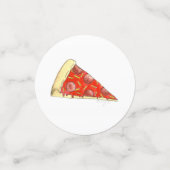 ピザパーティー!ペペローニチーズパイスライスピッツェリア コンフェッティ (スモール正面)