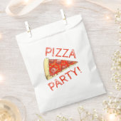 ピザパーティー!ペペローニチーズパイスライスピッツェリア フェイバーバッグ (クリップ留めされた状態)