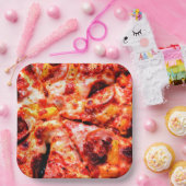 ピザパーティー ペーパープレート (パーティー)