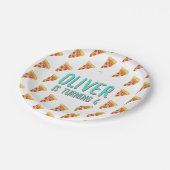 ピザパーティー ペーパープレート (アングル)