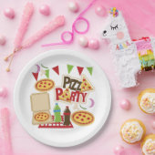 ピザパーティー ペーパープレート (パーティー)