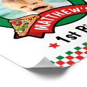 ピザパーティー ポスター (角)