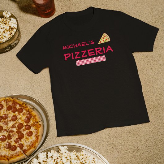 ピザパーティー 子供 誕生日 Tシャツ