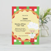 ピザパーティー 招待状 (スタンド正面)