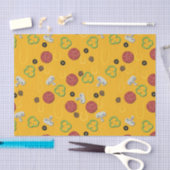 ピザパーティー 薄葉紙 (クラフト)