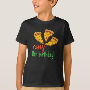 ピザパーティー、誕生日ゲストの名誉 Tシャツ