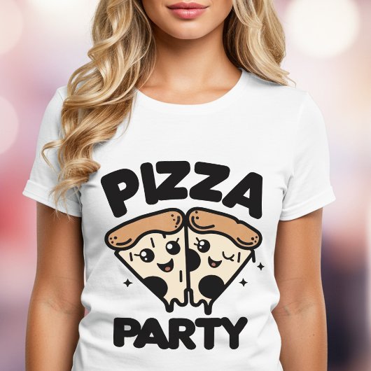 ピザパーティー Tシャツ