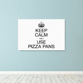 ピザパ保ンを使って落ち着く キャンバスプリント (インサイチュ (ウッドフロア))