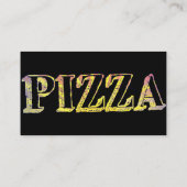 ピザビジネスカード 名刺 (裏面)