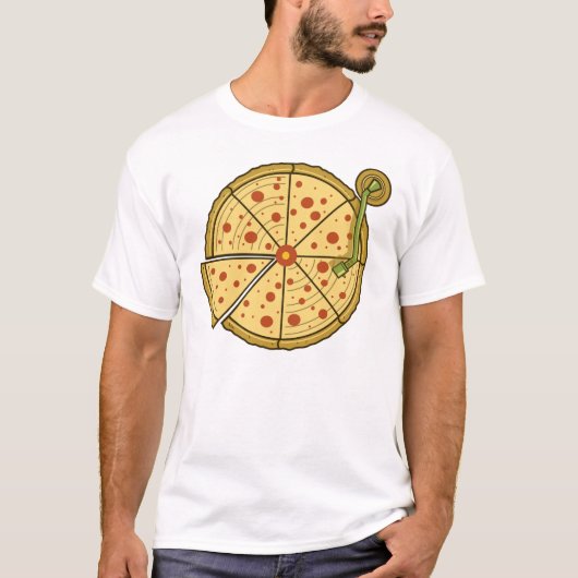 ピザビニル Tシャツ (正面)