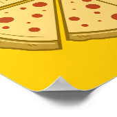 ピザビニールポスター ポスター (角)