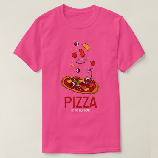 ピザピザラバーギフト Tシャツ (デザイン正面)