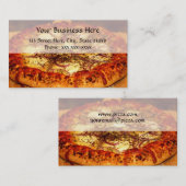 ピザピッツェリアの名刺 名刺 (正面/裏面)
