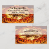 ピザピッツェリアの名刺 名刺 (正面/裏面)